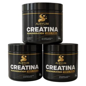 KIT: 3 CREATINA MONOHIDRATADA 200G - AYRUM SKIN